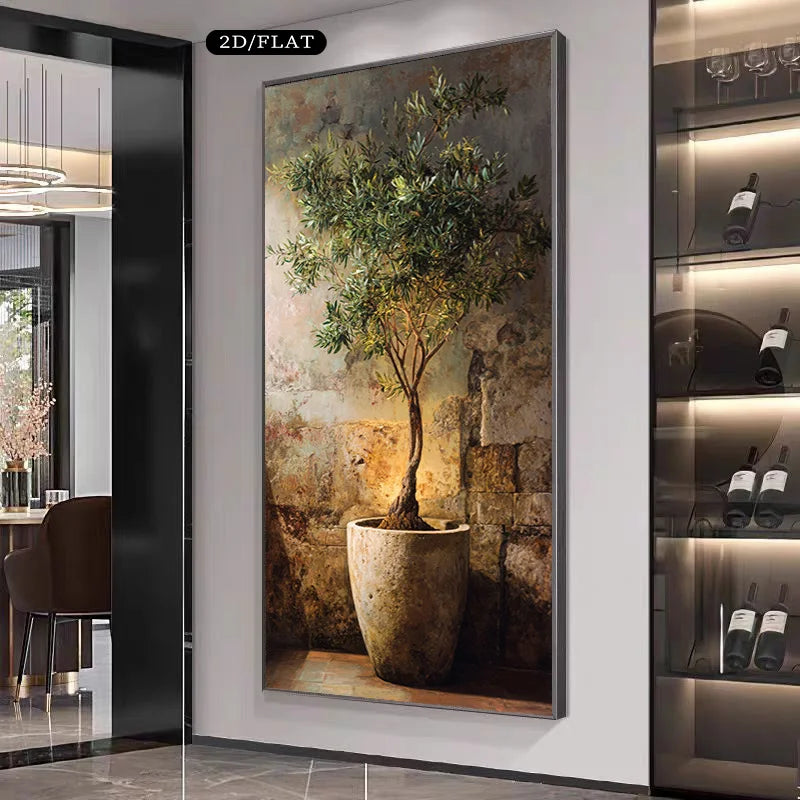 Cuadro Toscana XL - Olivo Mediterráneo