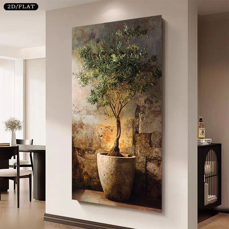 Cuadro Toscana XL - Olivo Mediterráneo