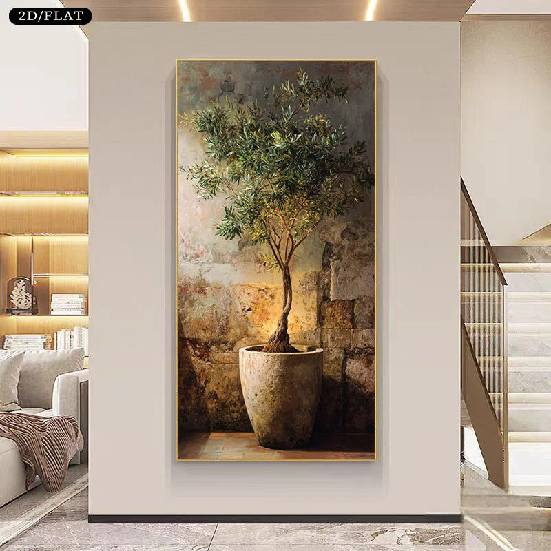 Cuadro Toscana XL - Olivo Mediterráneo