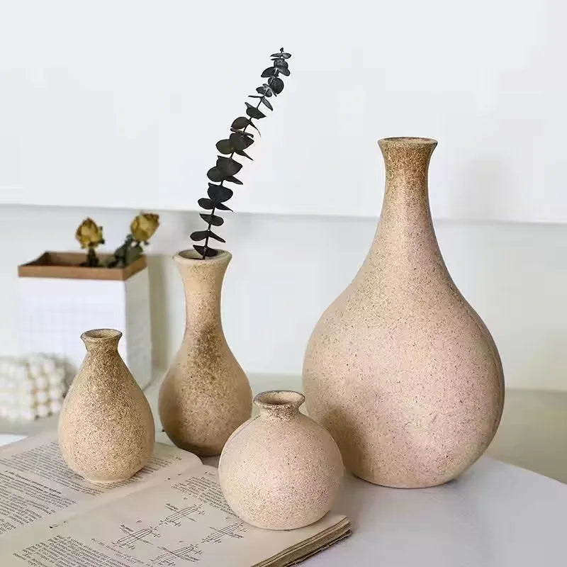 Florero Bruna - Madera Natural