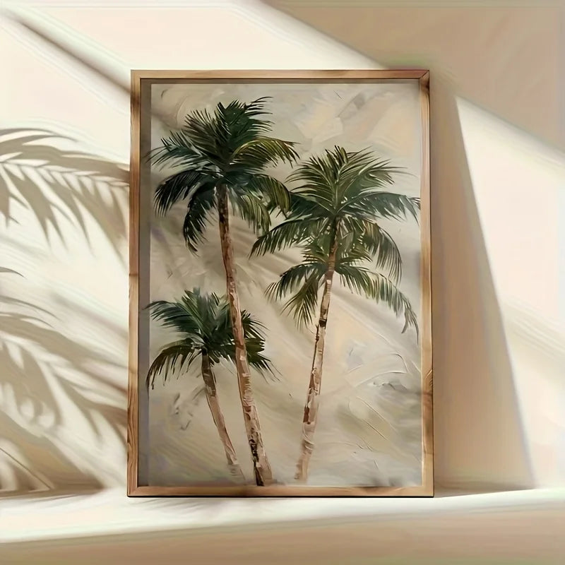 Cuadro Caribe - Palmera Tropical