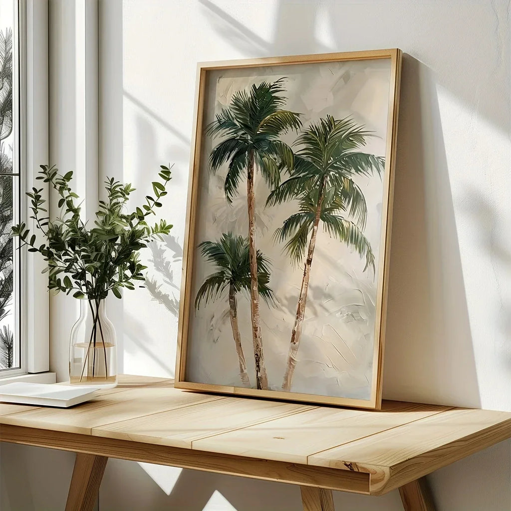 Cuadro Caribe - Palmera Tropical