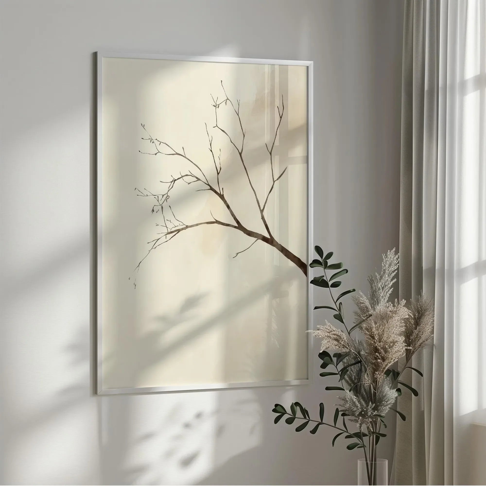 Cuadro Kaia - Estilo Wabi Sabi