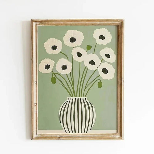 Cuadro Amapola - Floral Boho