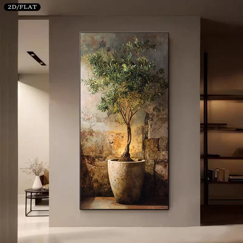 Cuadro Toscana XL - Olivo Mediterráneo